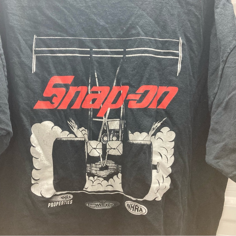 Snap-on Black Graphic Tee - Picture 9 of 13